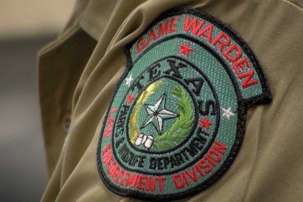 Game Warden Patch on a shirt