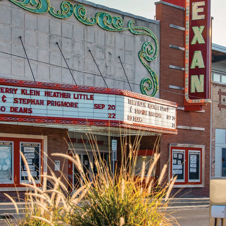 Texan theater in Greenville