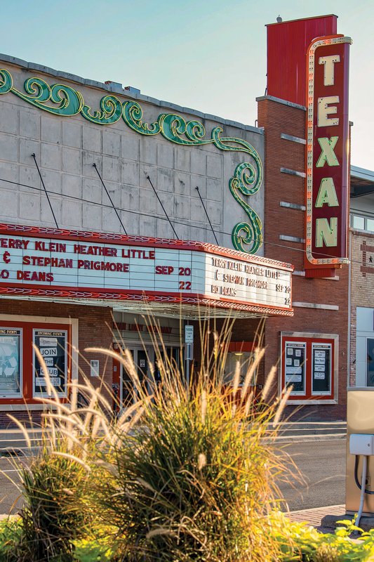 Texan theater in Greenville