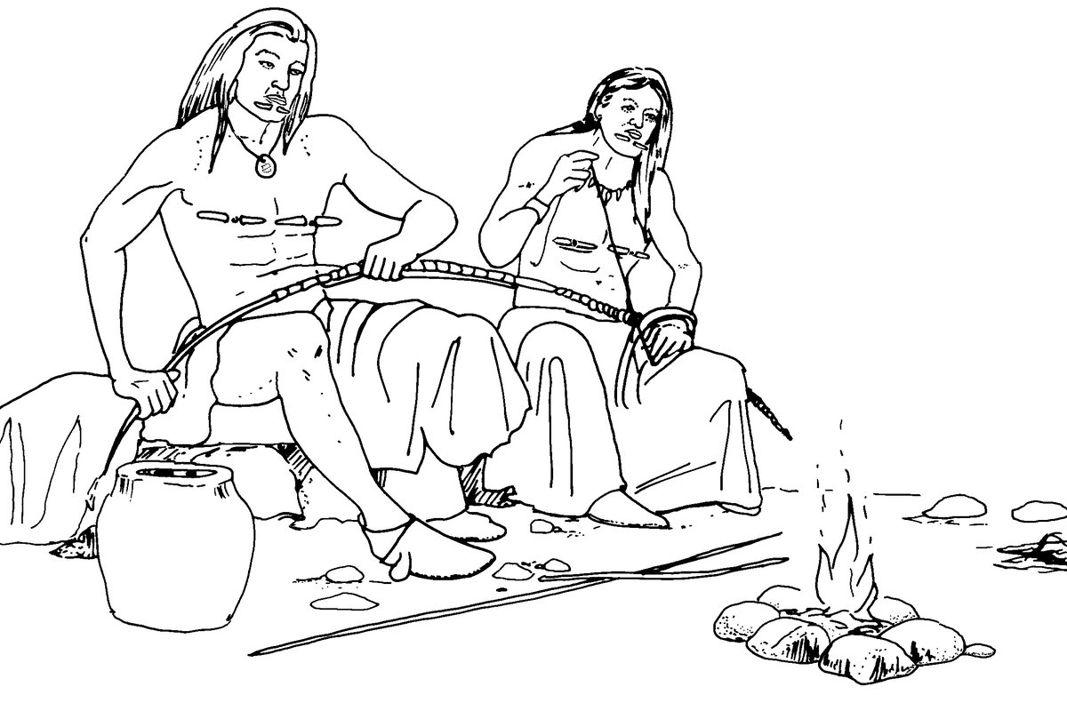 Karankawas-bowmaking