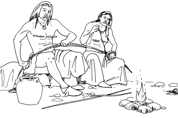 Karankawas-bowmaking