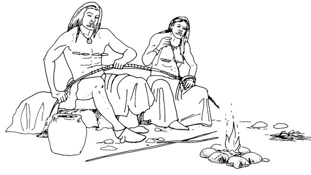 Karankawas-bowmaking