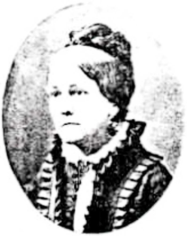 Maude Jeannie Young black and white photo