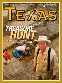 November 2011 Cover - Archeologists uncovering a site - Title: Treasure Hunt