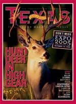 October 2005 Cover - Close up on Buck - Title: Hunt Deer in High Gear