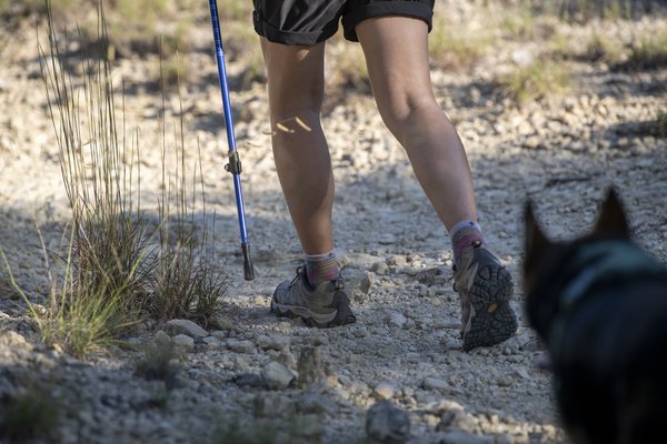 Remote hiking at Pedernales Falls State Park