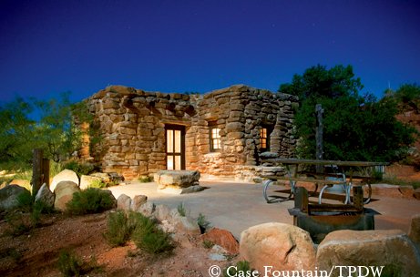 Cabin at Palo Duro Canyon