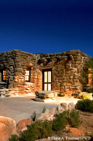 Palo Duro Cabin built by The Civilian Conservation Corps