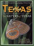September 2003 Cover - Picuture of a satyr on a blade of green grass - Title: The Satyrs of Texas