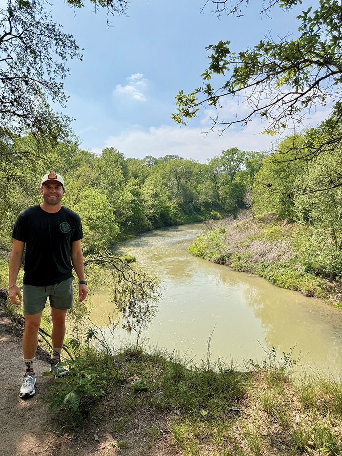 John Sorsby at Palmetto State Park