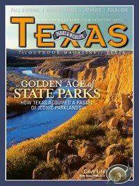 August 2011 Cover with a  river and cliffs. The title is Golden Age of State Parks.