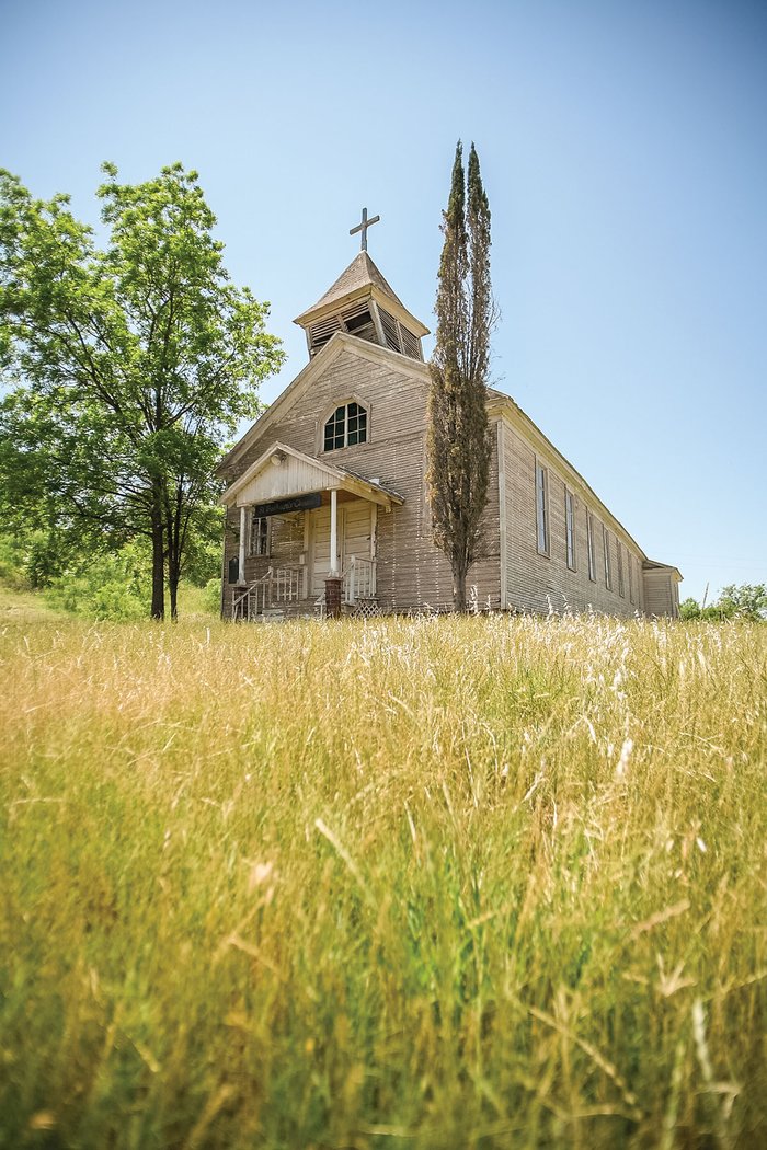 Thurber Ghost Town Church