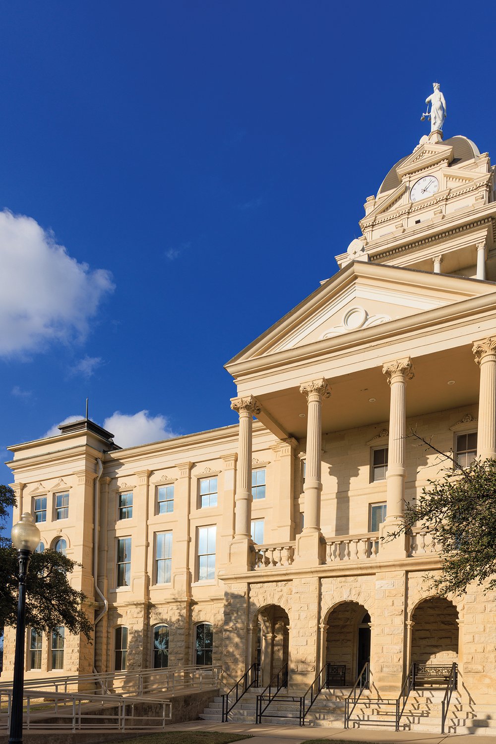 Carnegie Library building in Belton