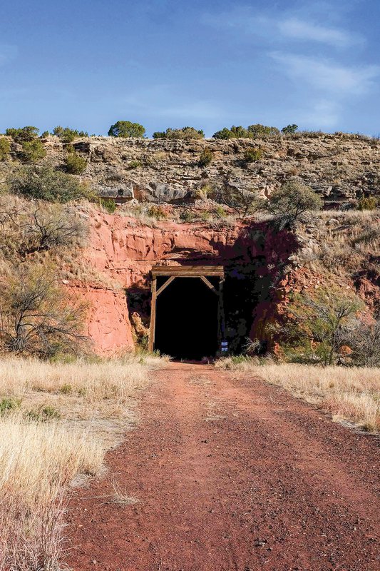 Dirt trailway leading to Clarity Tunnel