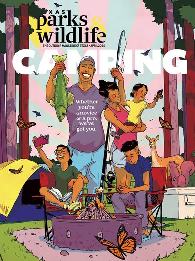 April 2024 Cover "Let's Go Camping!"