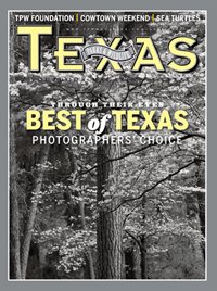 April 2014 Cover - Closeup on forest - Title: Through Their Eyes Best of Texas Photographer's Choice