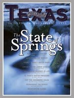July 2005 Cover picture of water flowing of rocks titled State Springs