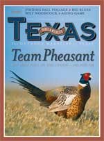 Cover November 2005 with Team Pheasant written on the cover above a black, brown, and red pheasant