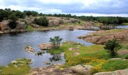 water running through Edward's plateau