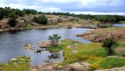 water running through Edward's plateau