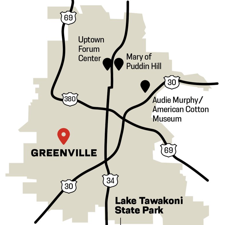 greenville map