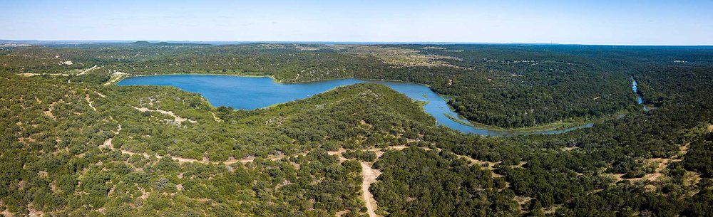 palo pinto river flowing through the park