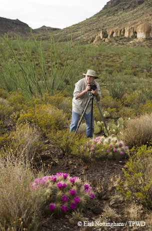 photographer at big bend