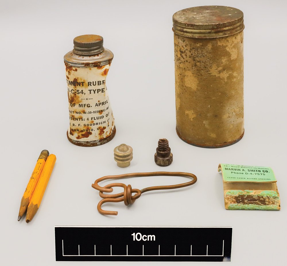 A group of artifacts