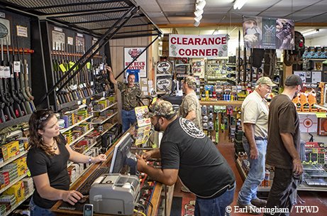 Business starts to pick up at the Mills County General Store.