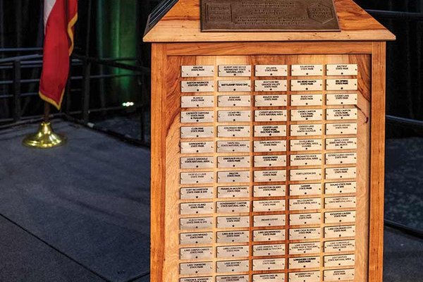 Texas State Parks centennial time capsule